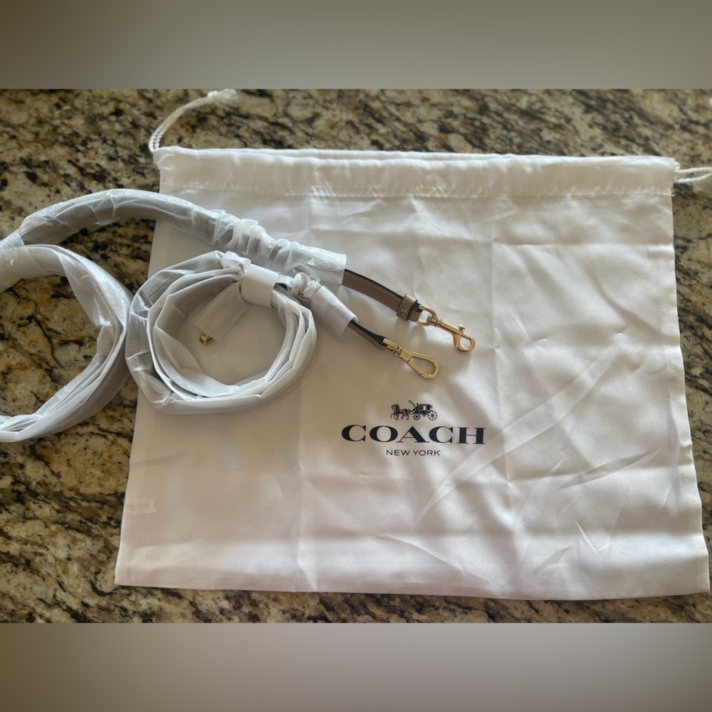 Coach Dust Bag and Crossbody Straps